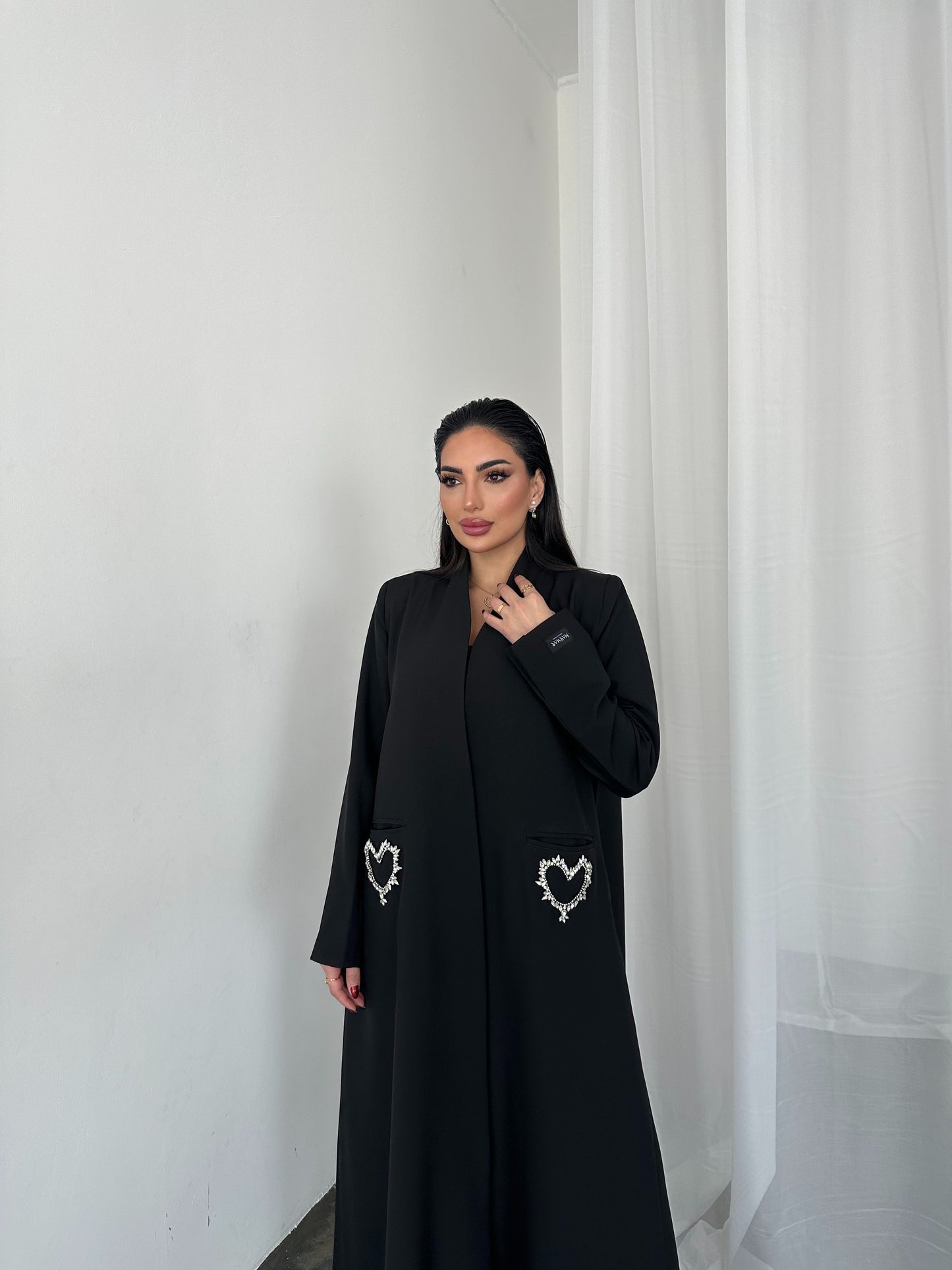 Heart abaya