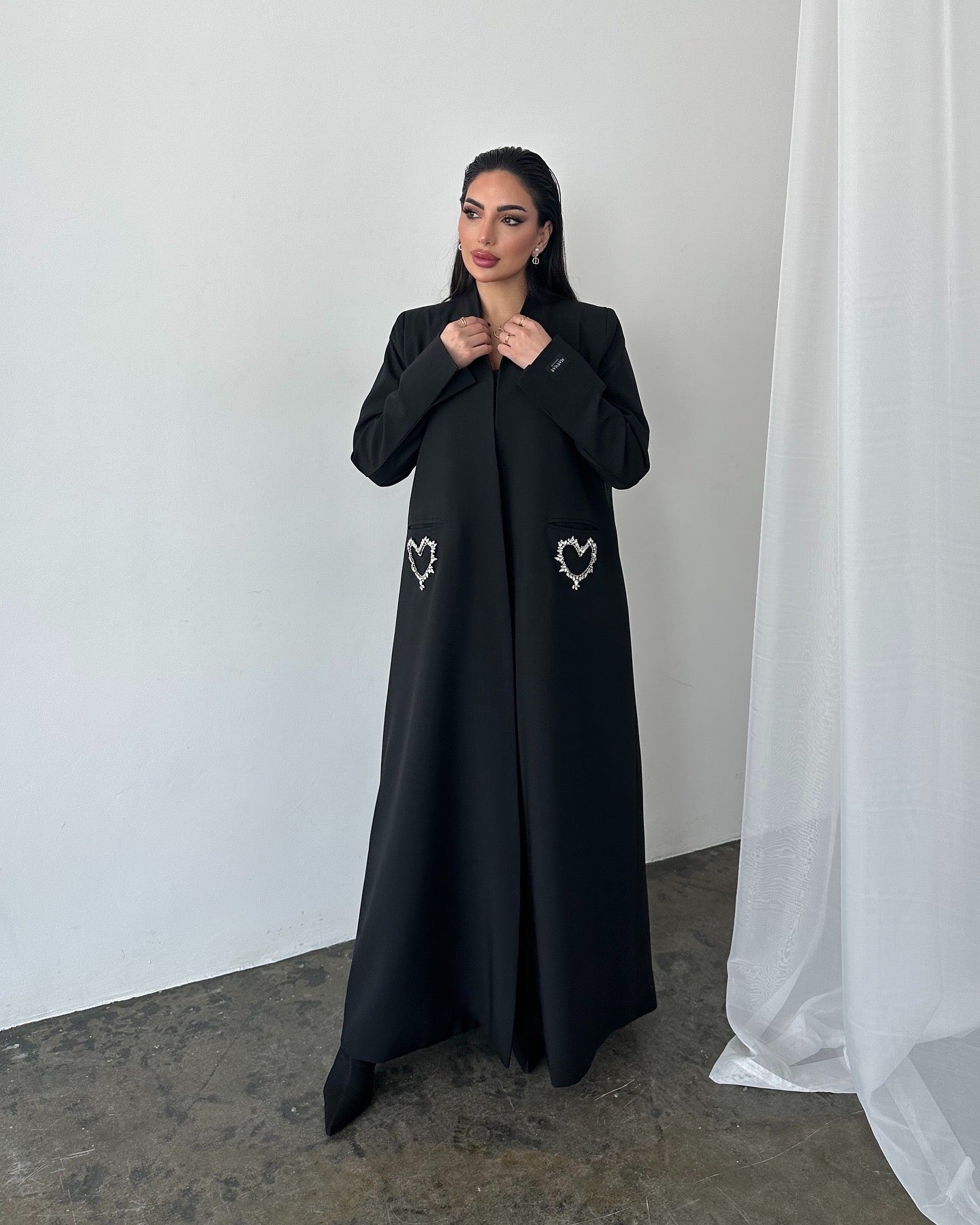 Heart abaya