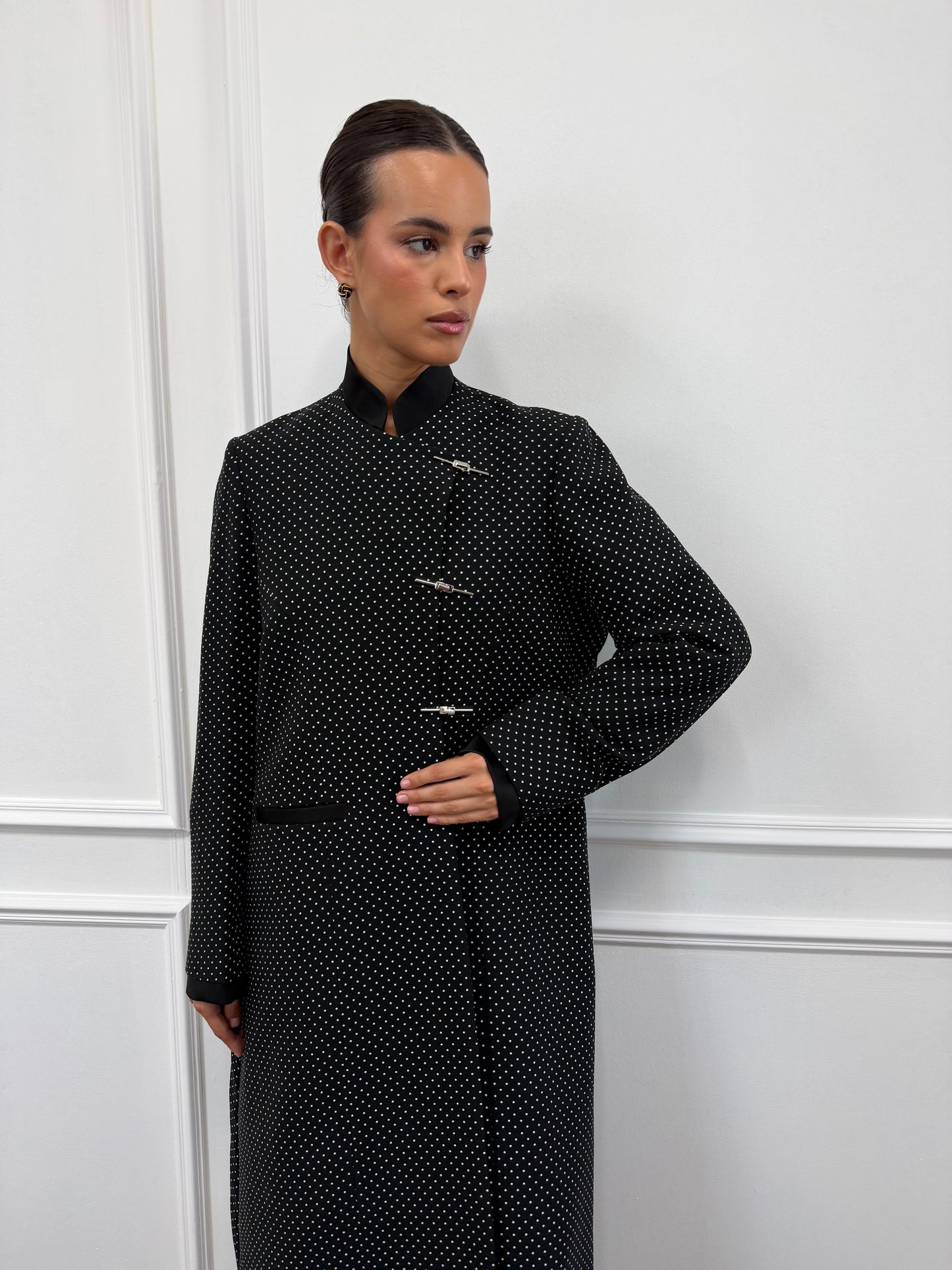 Polka dots Abaya