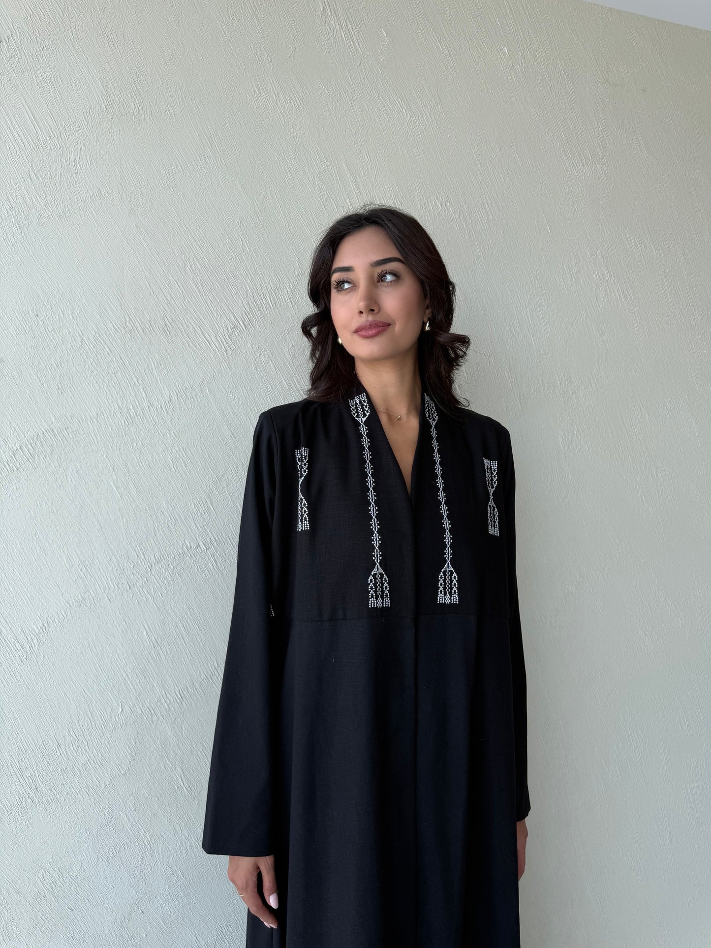 Linen abaya