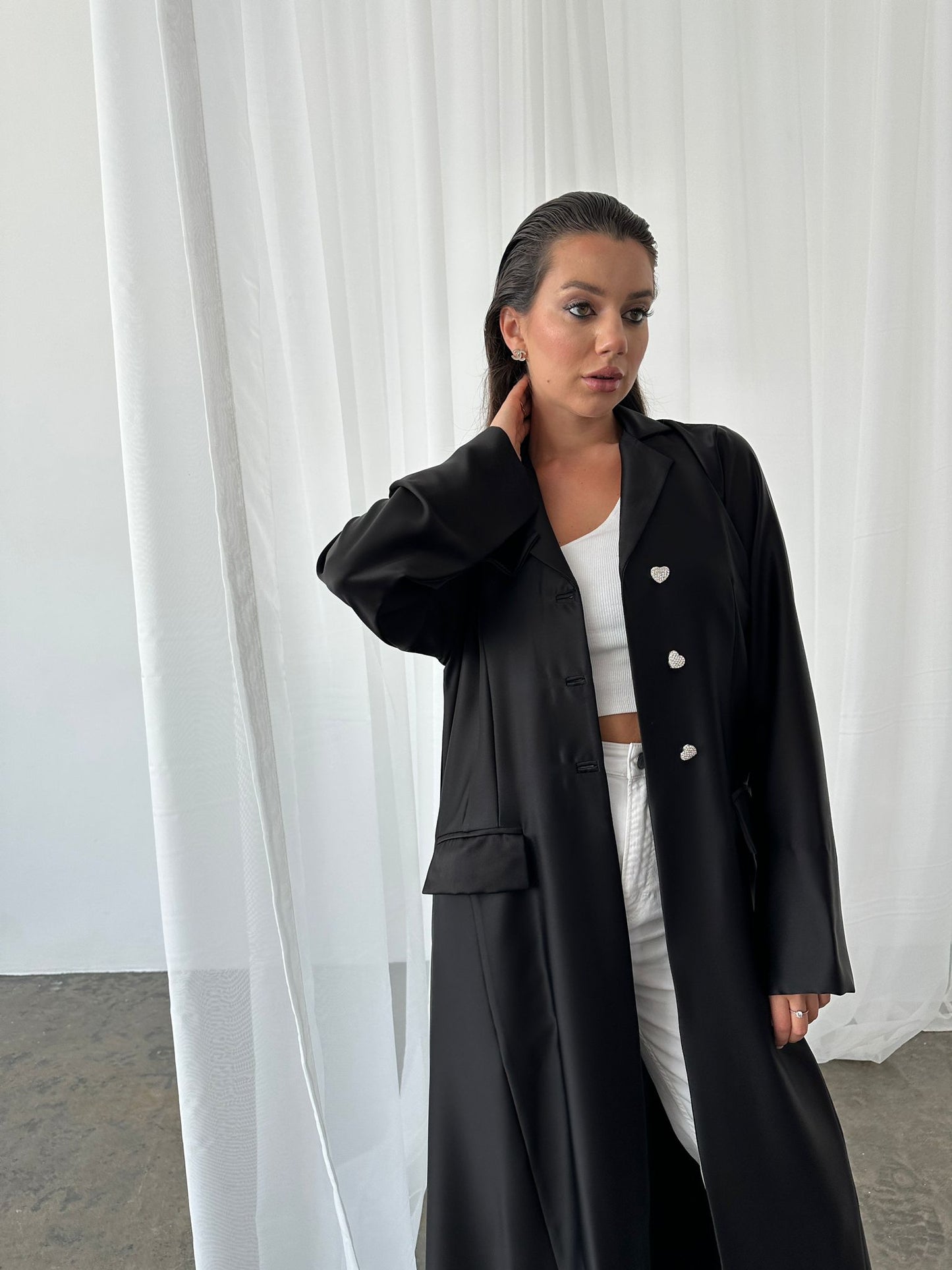 Heart Abaya