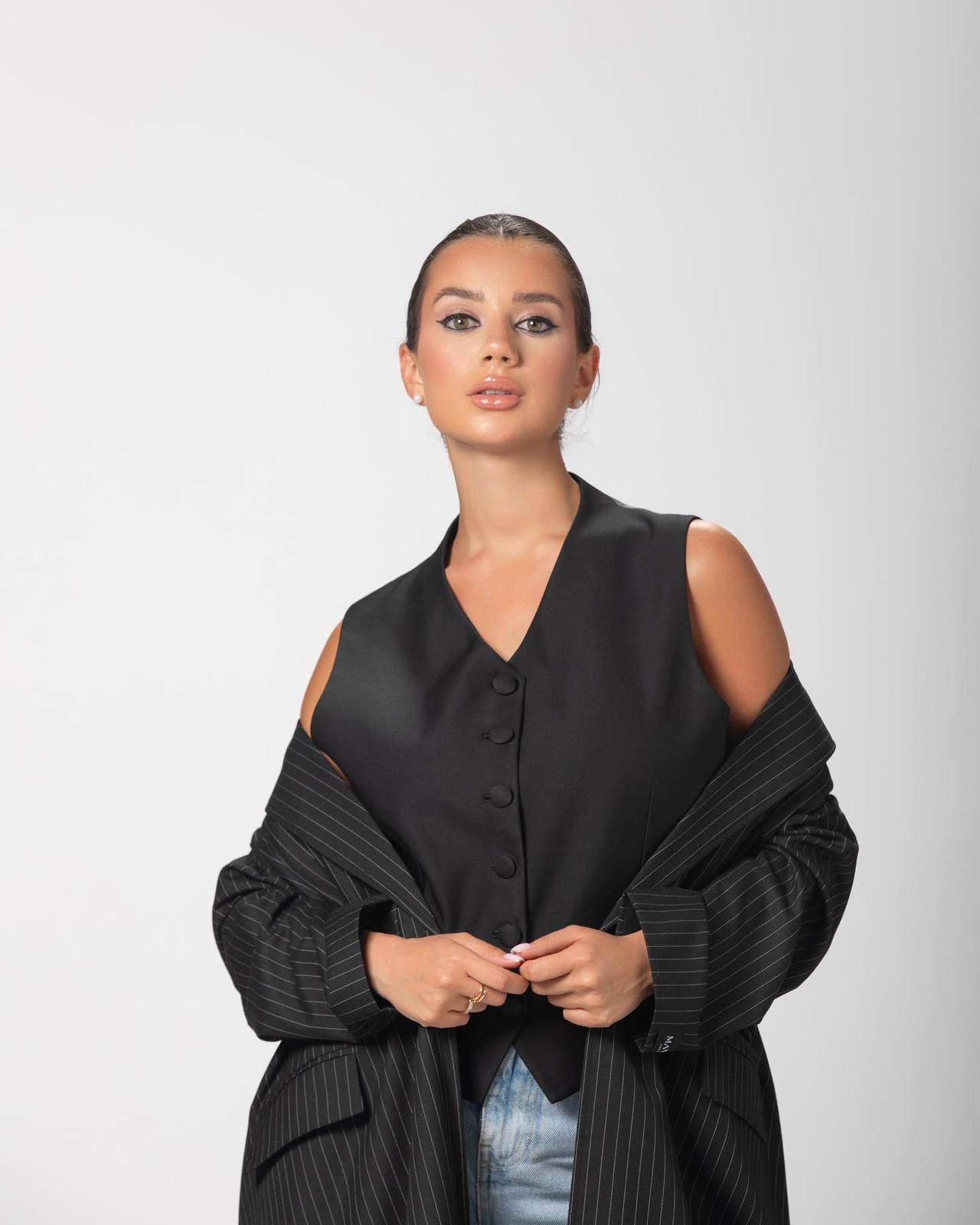 Black Sport Chic Abaya