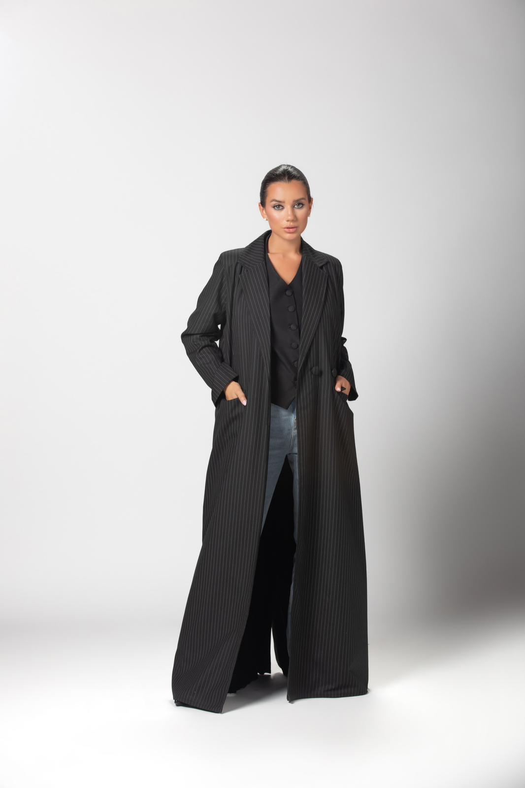 Black Sport Chic Abaya