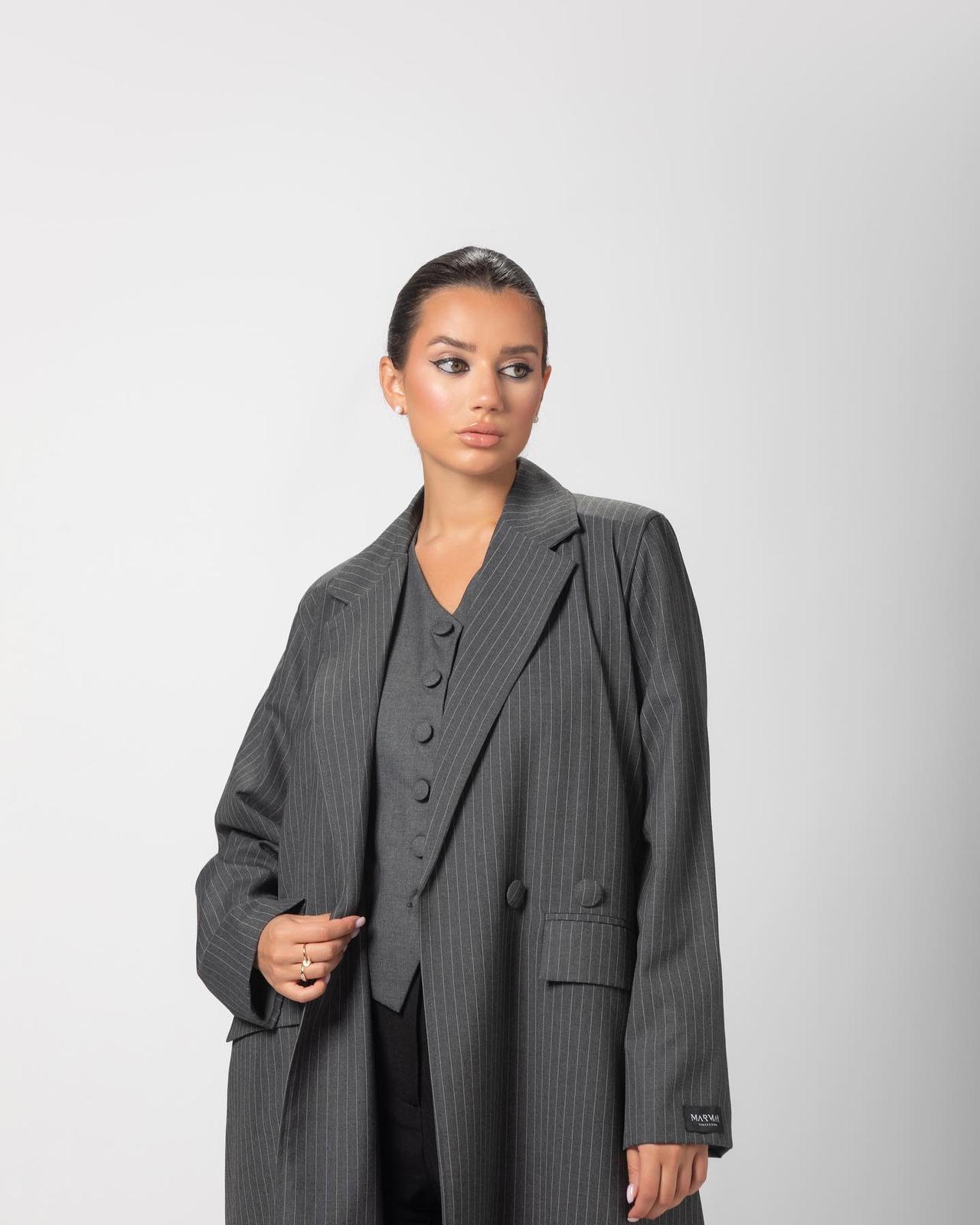 Grey Sport Chic Abaya