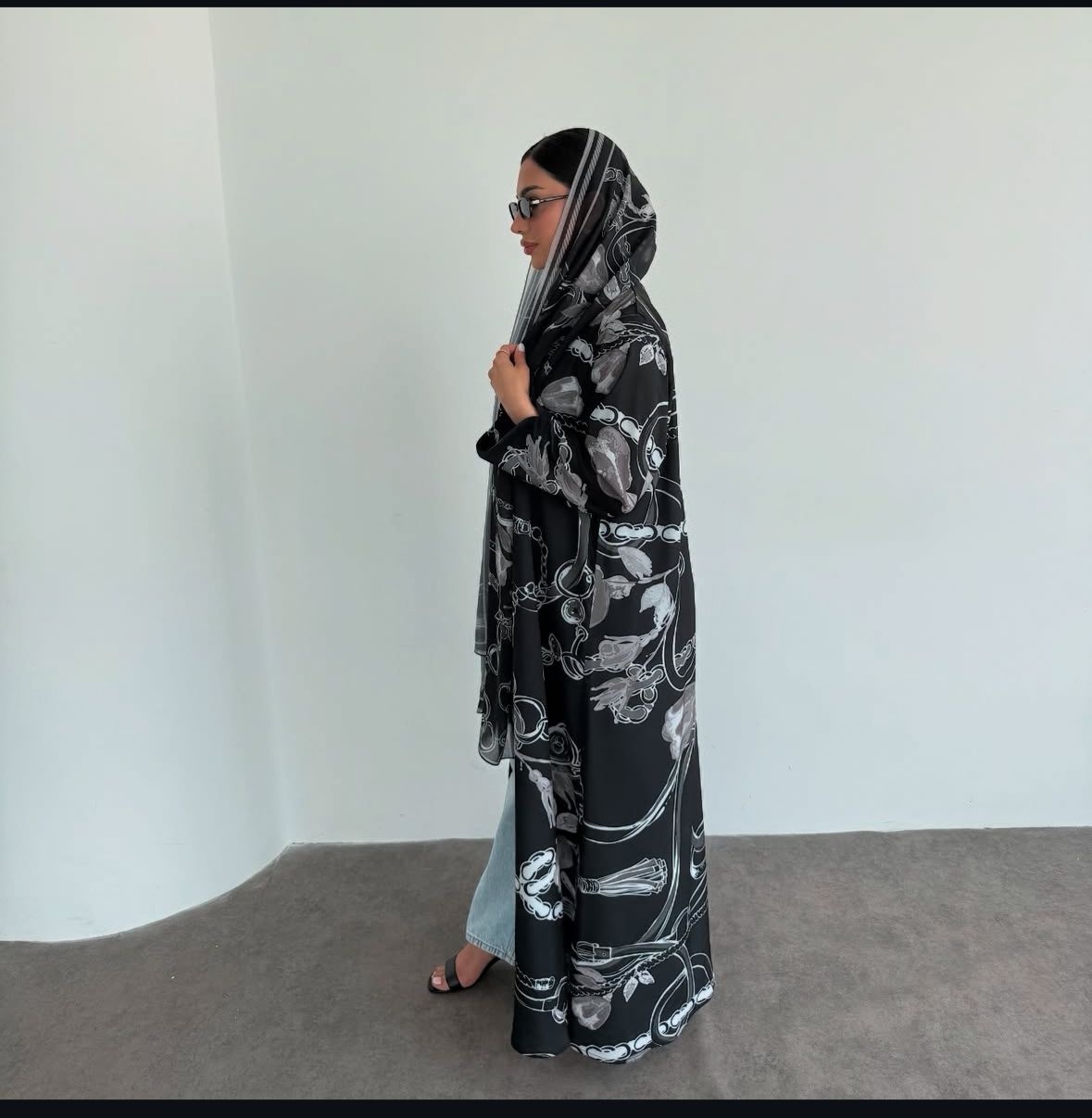 Print abaya sold❌
