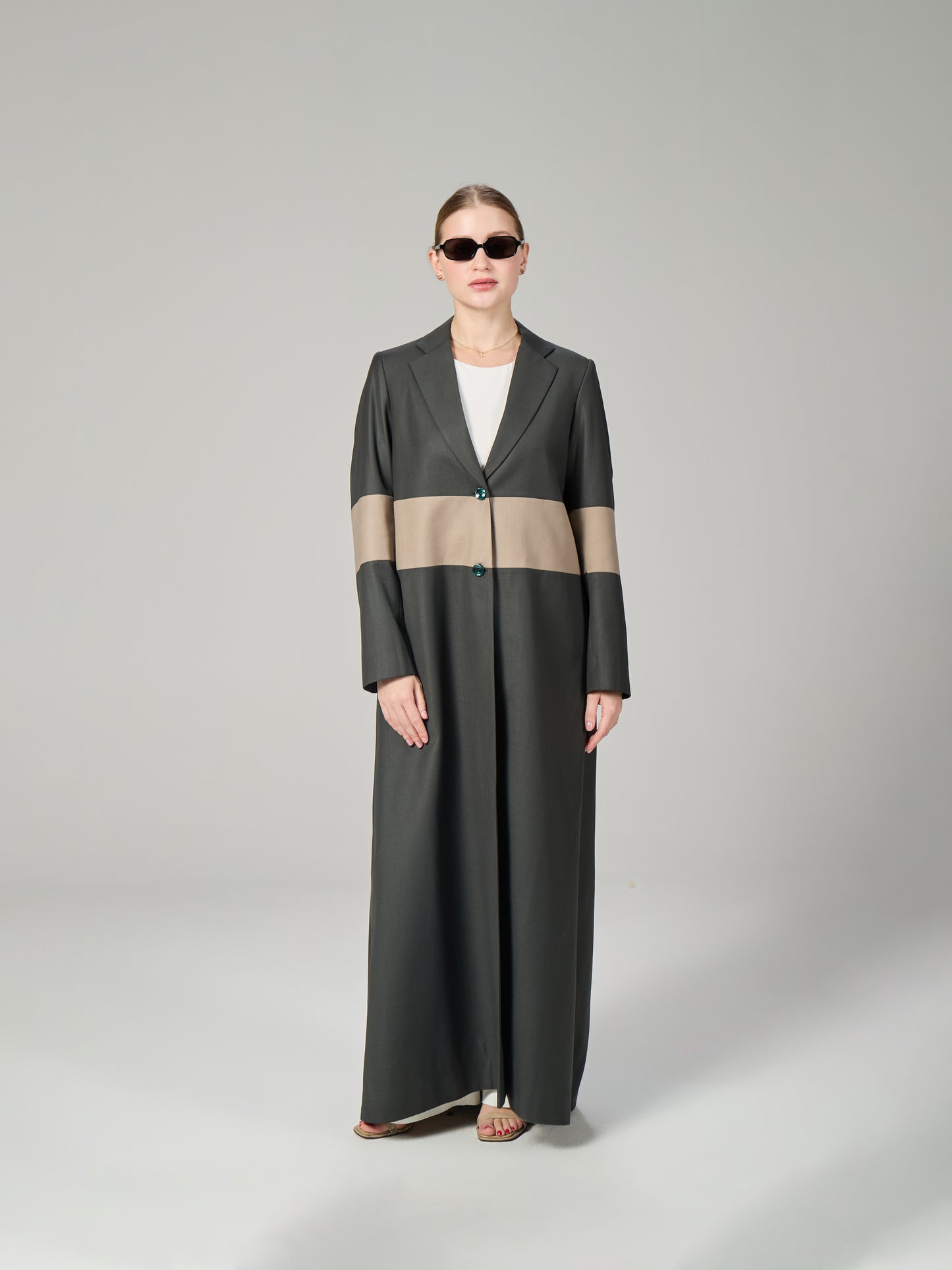 Olive abaya