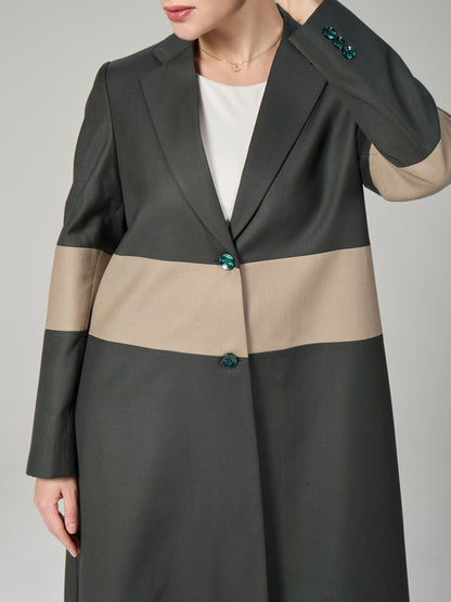 Olive abaya