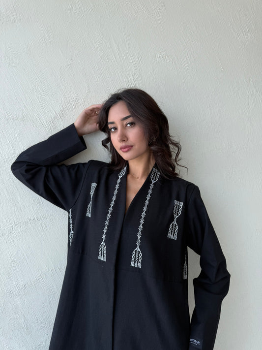 Linen abaya