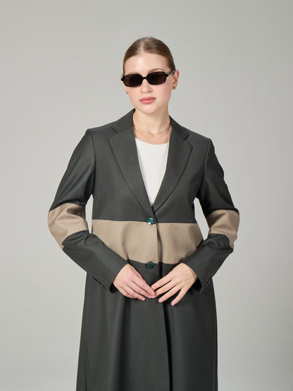 Olive abaya