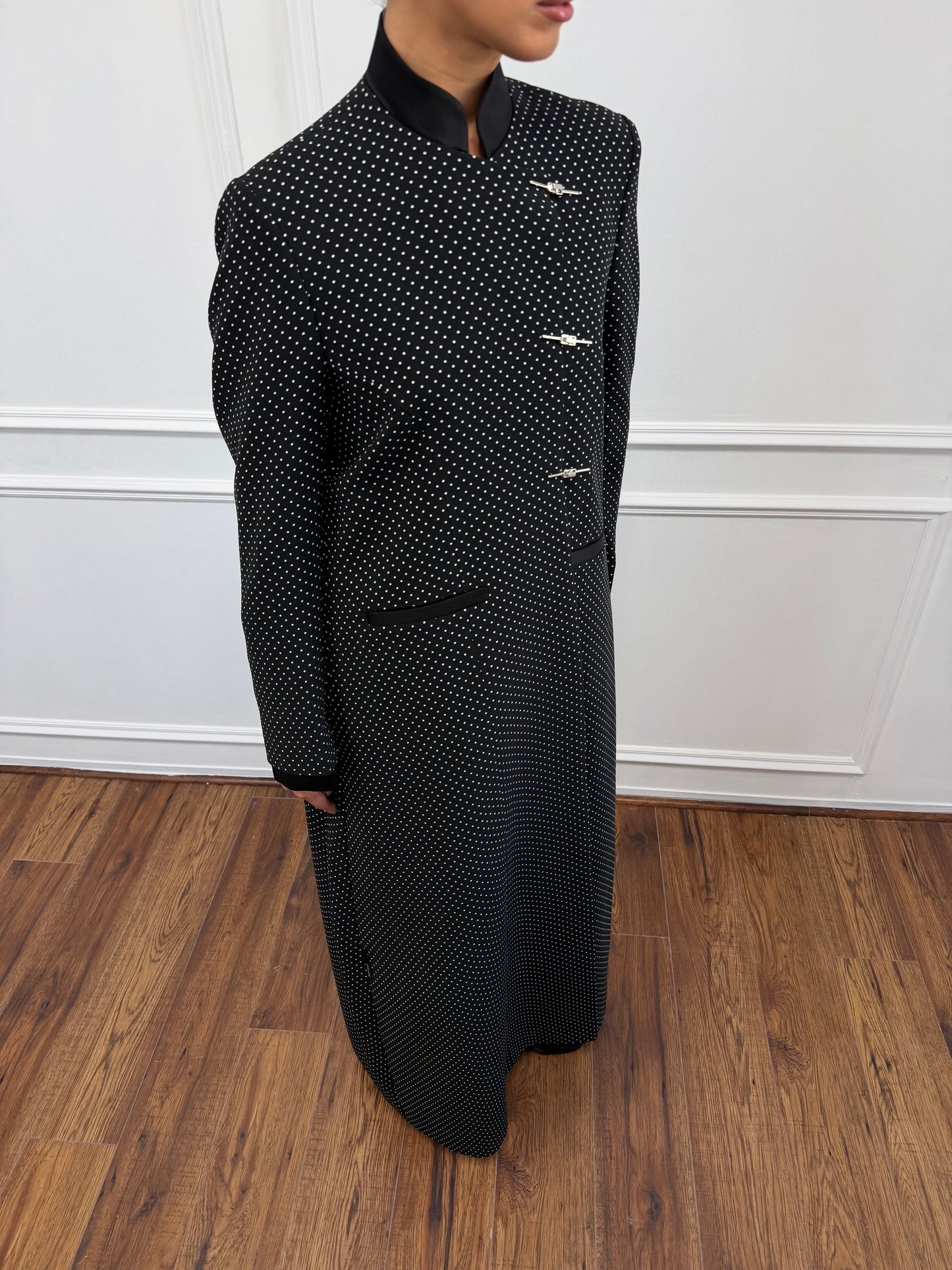 Polka dots Abaya